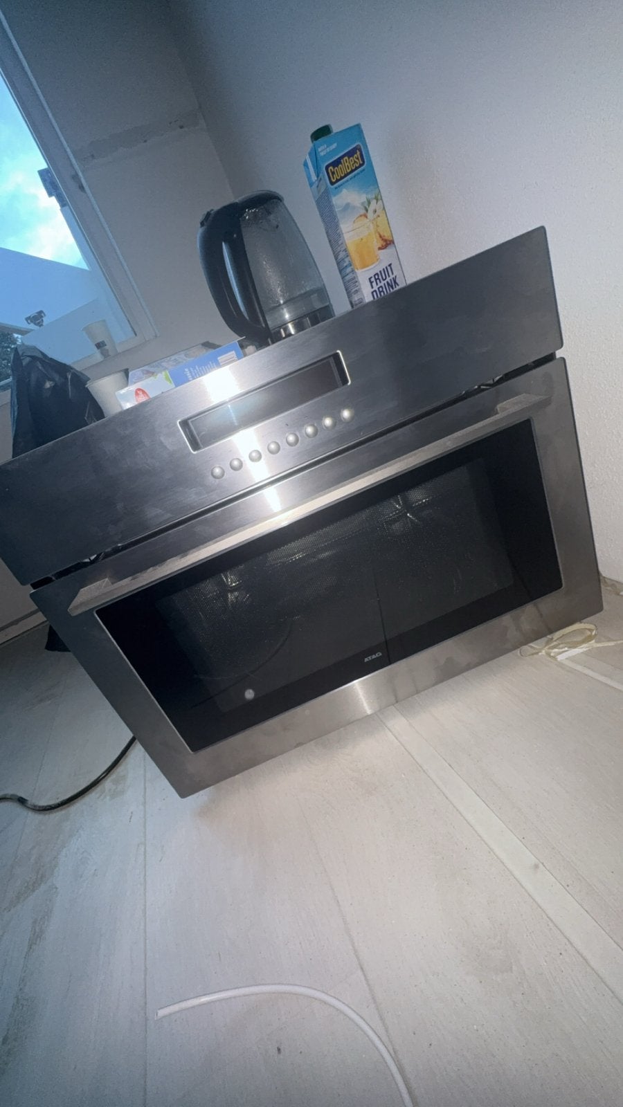 ATAG inbouw combimagnetron, Ophalen of Verzenden, Gebruikt, Draaiplateau