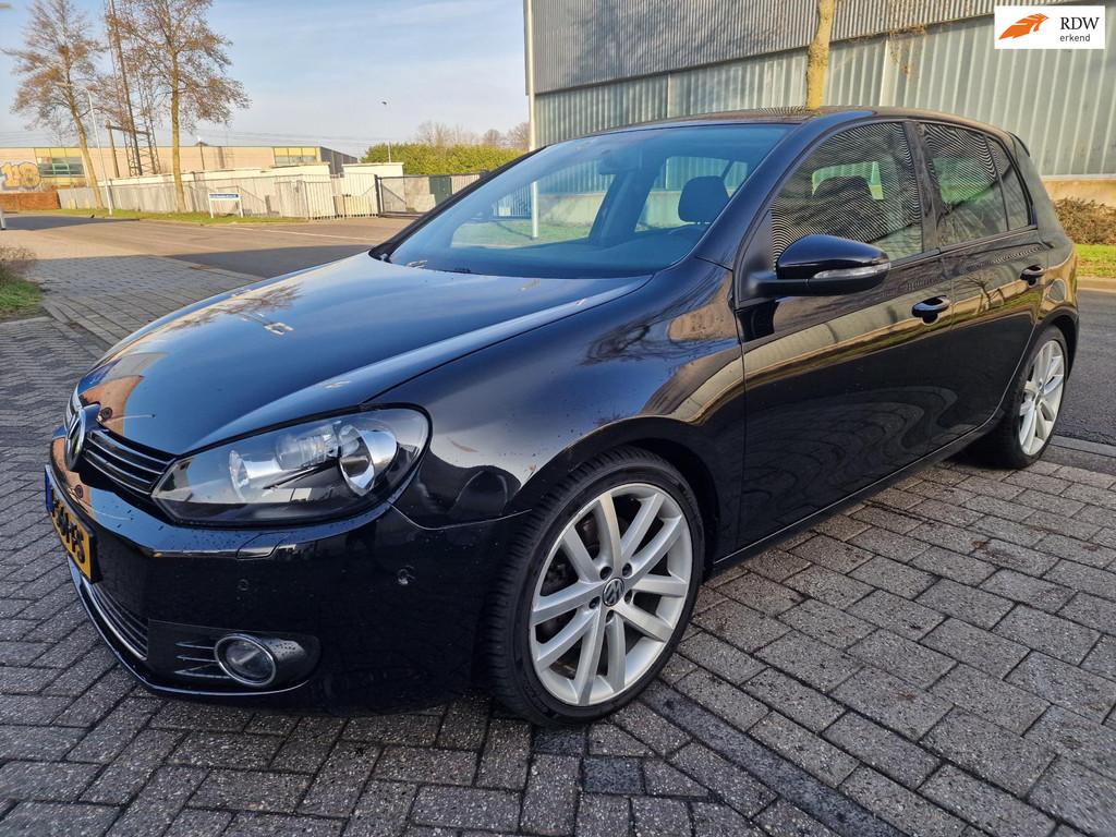 Volkswagen Golf 1.4 TSI Comfortline, Apk, Nap, Zeer goed rij, Voorwielaandrijving, Euro 5, Gebruikt, Zwart