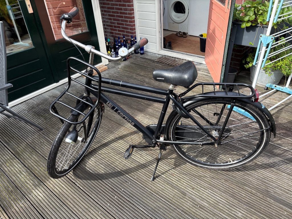 Cortina u4 transportfiets 26 inch jongens, Terugtraprem, Gebruikt, Versnellingen, Cortina
