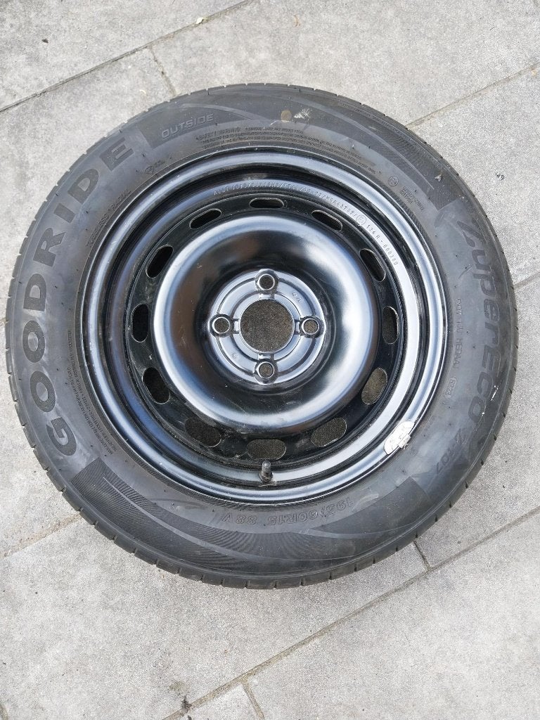 reserveband ford fiesta, Ophalen, 15 inch, Banden en Velgen, Nieuw