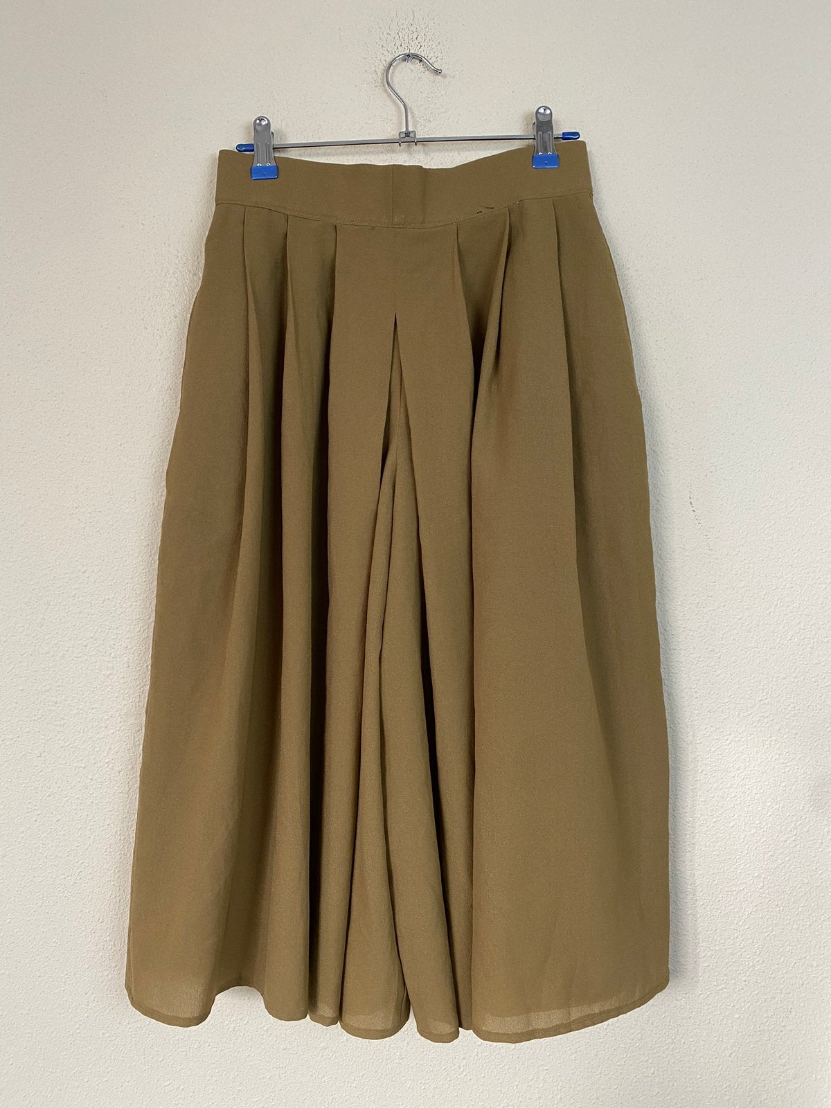 Vintage culotte / broekrok - camel 34/36, Kleding | Dames, Hgv, Bruin, Hgv, Ophalen of Verzenden