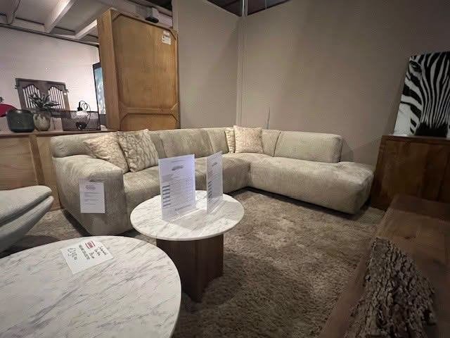 DEZE WEEK ALLE BANSTELLEN - 15% KORTING! BIJ LIVINN ZEVENAAR, 100 tot 125 cm, Hoekbank, Nieuw, Ophalen of Verzenden