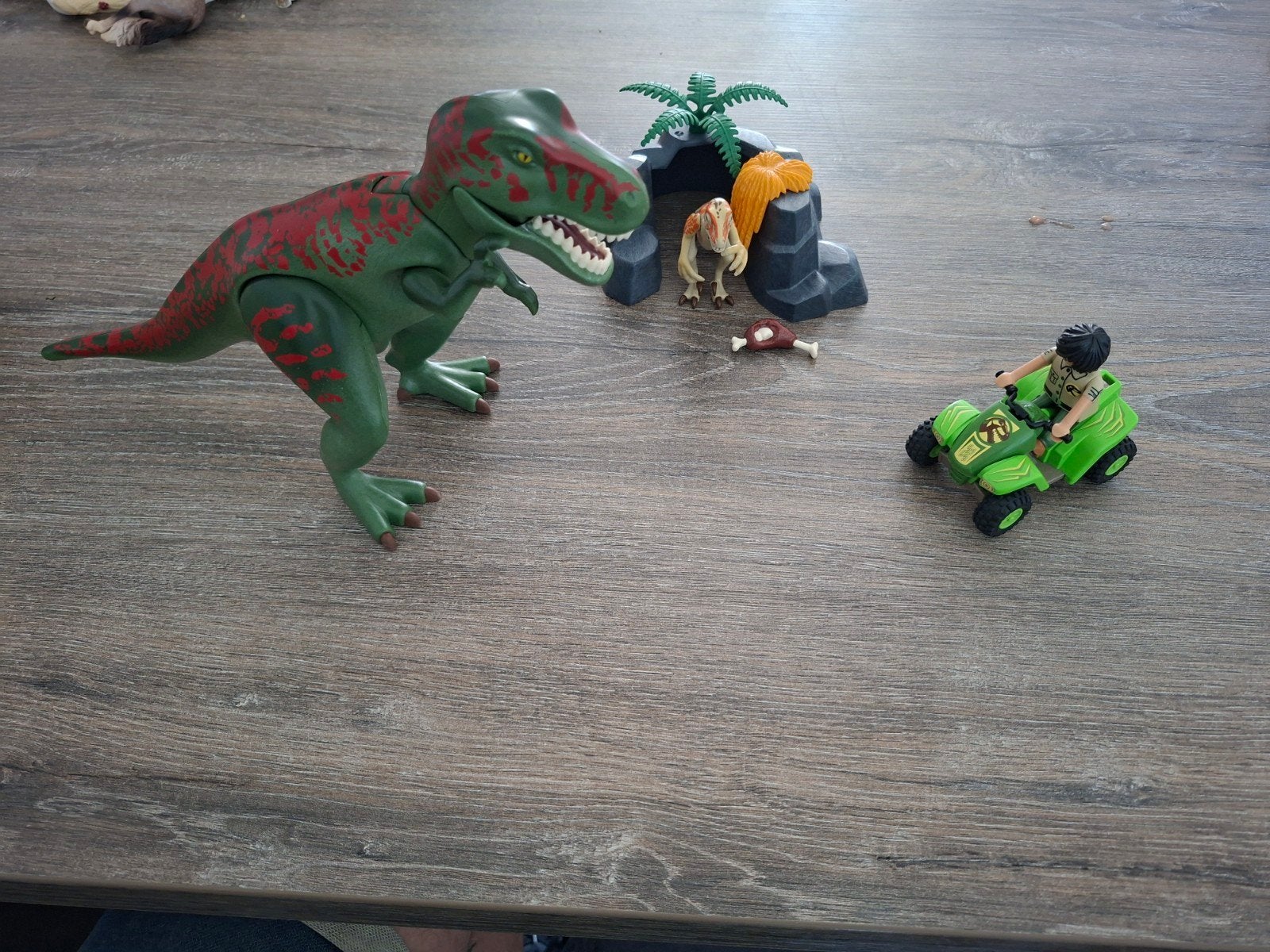 Playmobil Dinosaurus Set met T-Rex en Quad, Ophalen of Verzenden, Zo goed als nieuw, Jongen of Meisje