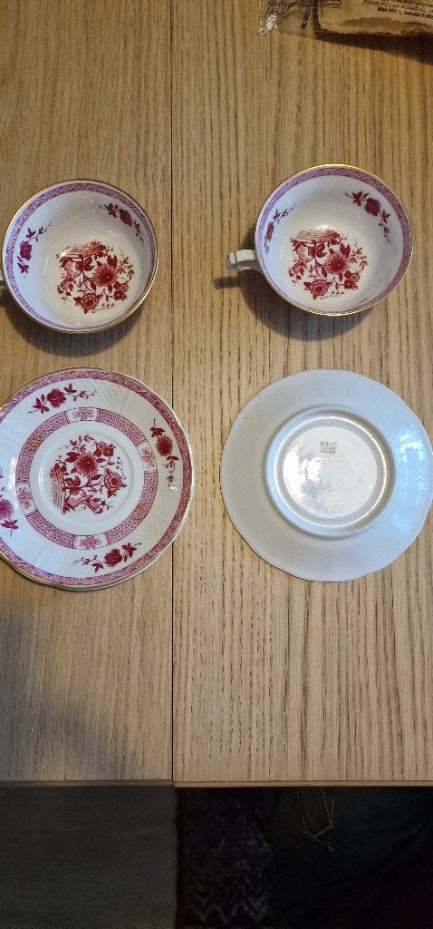 Limoges L. Bernardaud & Cie, pivoines roses, jaren 30, Antiek en Kunst, Ophalen of Verzenden