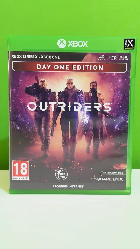 Outriders game Xbox Series X z.g.a.n., Ophalen of Verzenden, Zo goed als nieuw