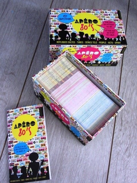 Apero 80's - Franse versie - Vraag en antwoord spel, Ophalen of Verzenden, Zo goed als nieuw