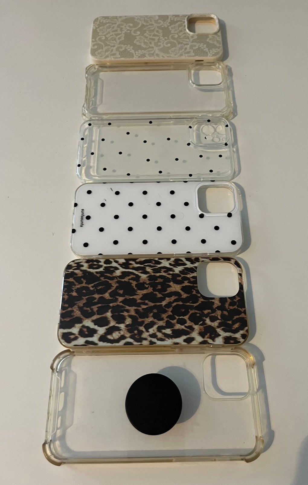 Iphone 12 hoesjes (6 stuks), Ophalen of Verzenden, Zo goed als nieuw, IPhone 12