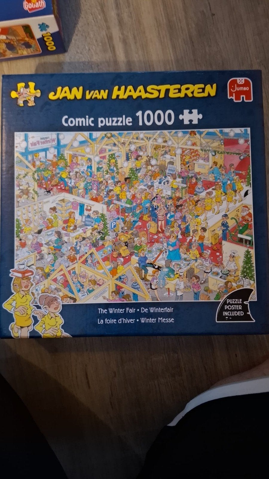 Jan van Haasteren puzzel 4 stuks, Ophalen, 500 t/m 1500 stukjes, Zo goed als nieuw
