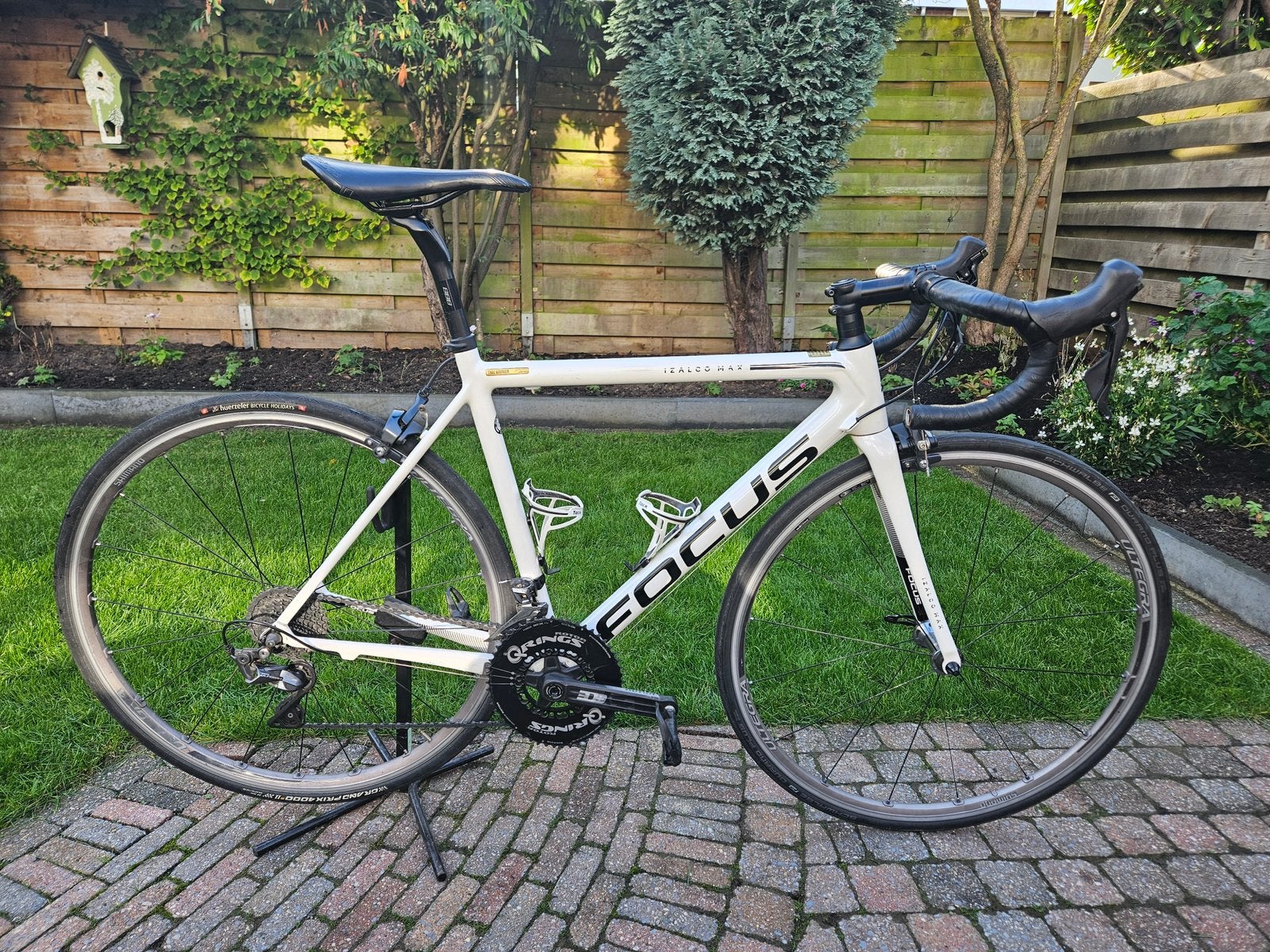 Carbon Focus izalco max, maat S, shimano ultegra, Fietsen en Brommers, Gebruikt, Carbon, Velgrem, 49 tot 53 cm