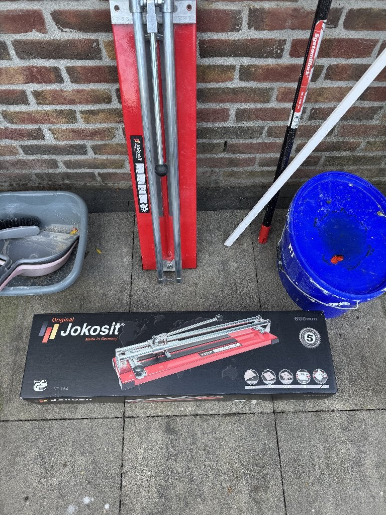 JOKOSIT Tegelsnijder 600 mm, Doe-het-zelf en Verbouw, Ophalen of Verzenden, Zo goed als nieuw, Snijgereedschap, Overige merken