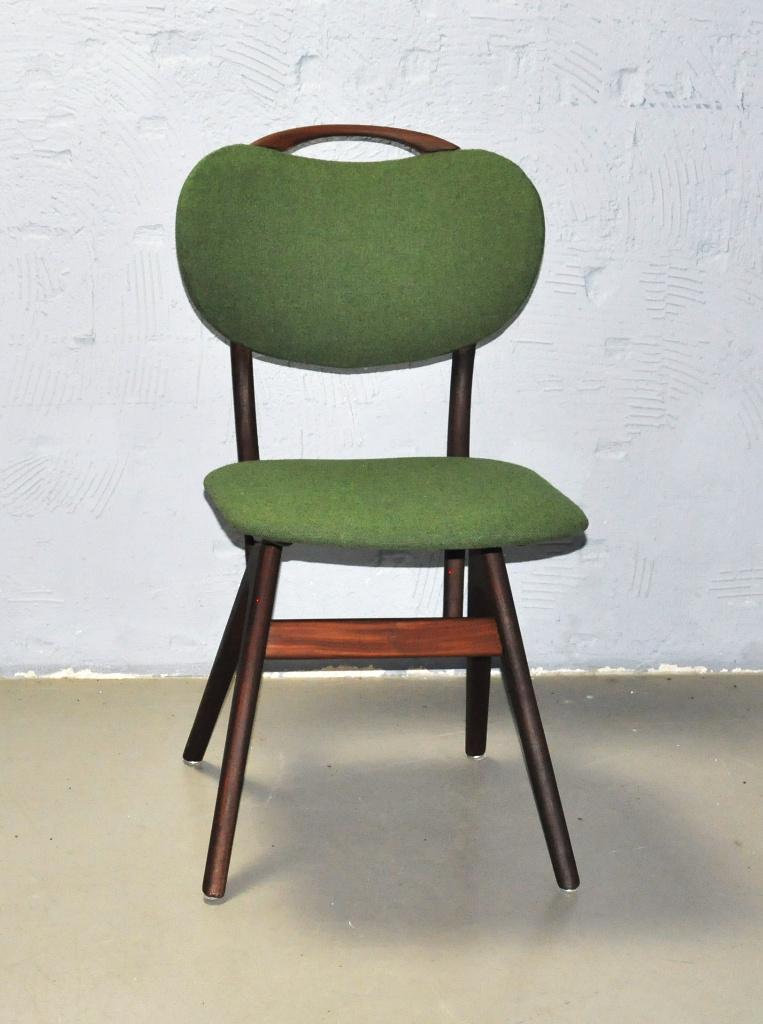 Vintage teakhouten stoel, Huis en Inrichting, Stoelen, Ophalen, Gebruikt, Overige kleuren, Vintage