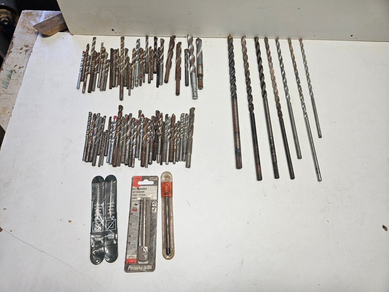 diverse steenboren, Doe-het-zelf en Verbouw, Gereedschap | Handgereedschap, Ophalen of Verzenden