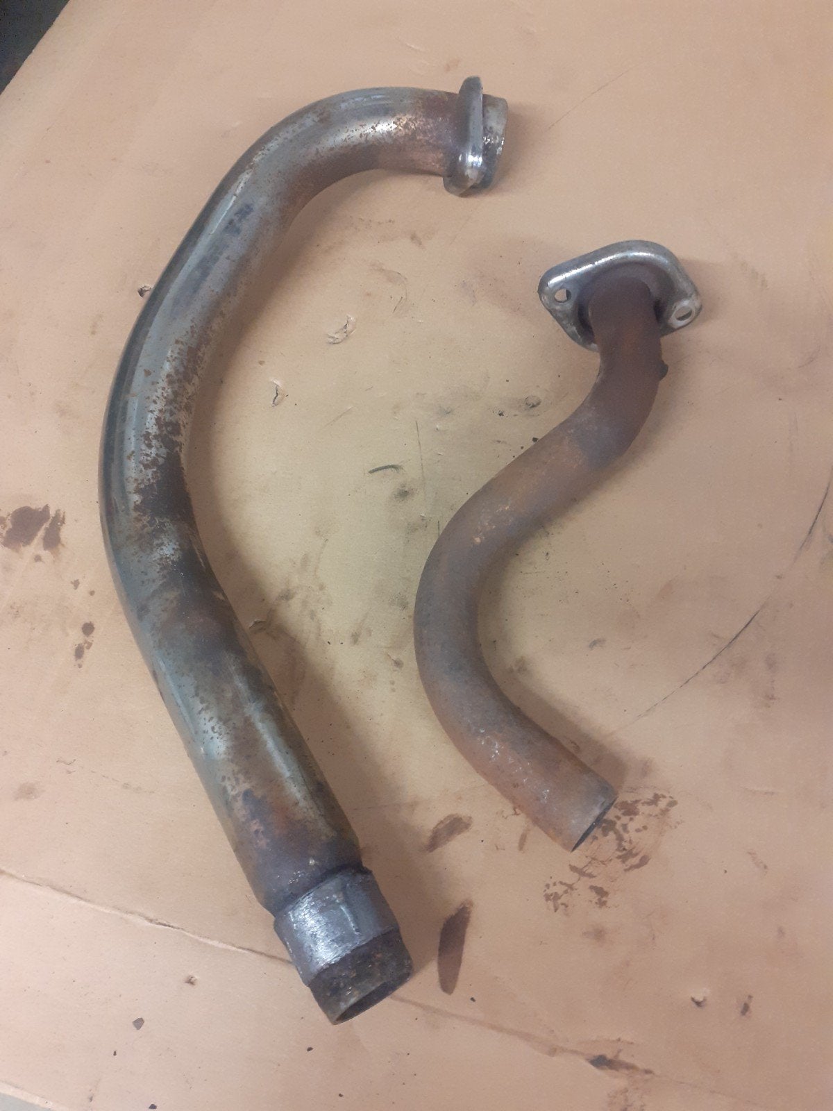 Complete uitlaat Yamaha XV750 Virago, slechts 100€, Motoren, Ophalen, Gebruikt