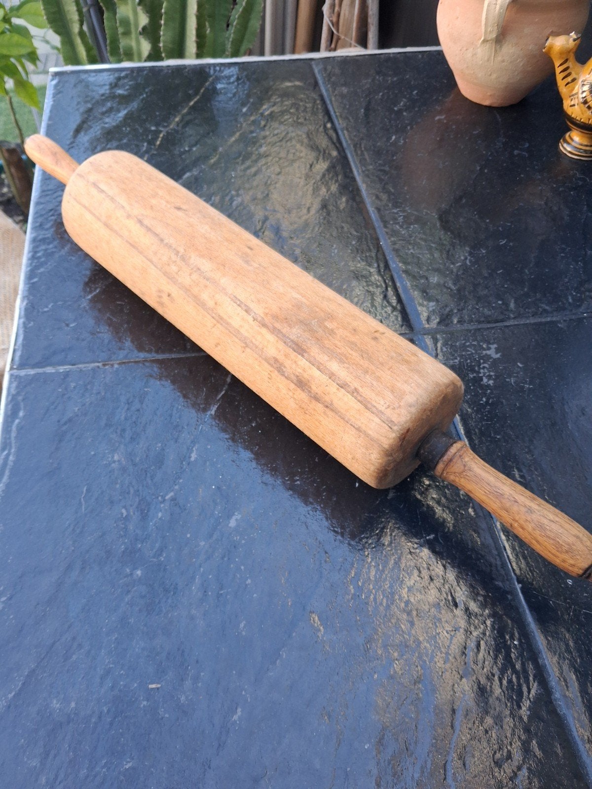 Geweldige Oude Deegroller, Ophalen