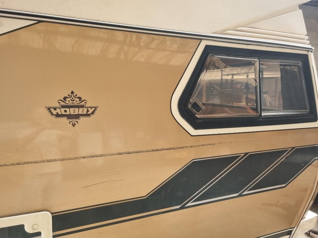 Schuifraam hobby 600 raam achterzijde diverse ramen, Caravans en Kamperen, Verzenden, Gebruikt