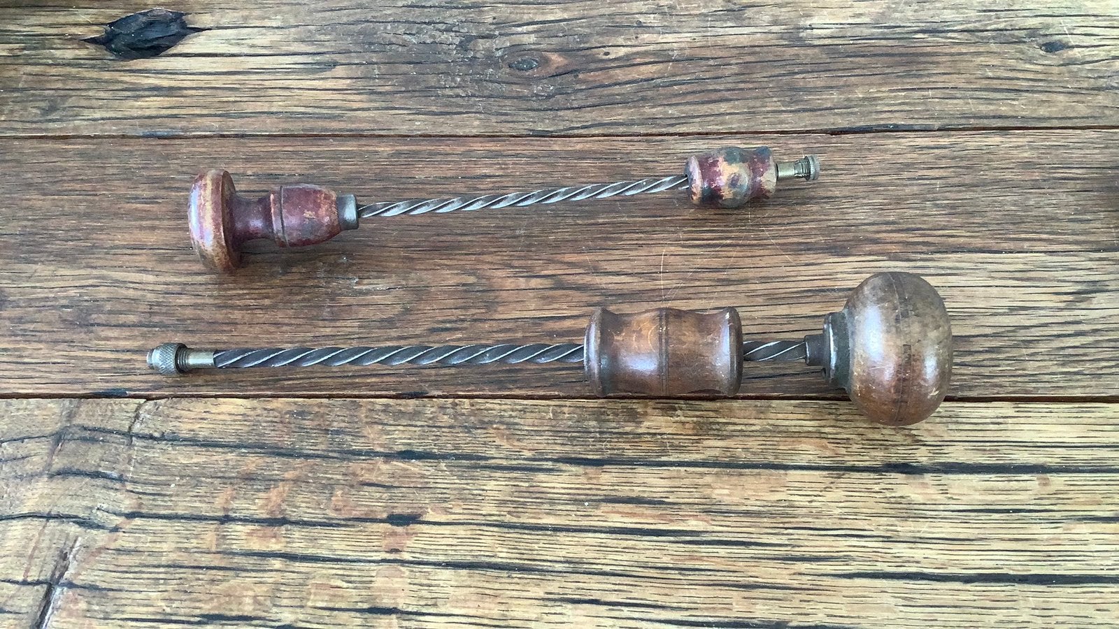 2 Archimedes handboortjes, Ophalen of Verzenden