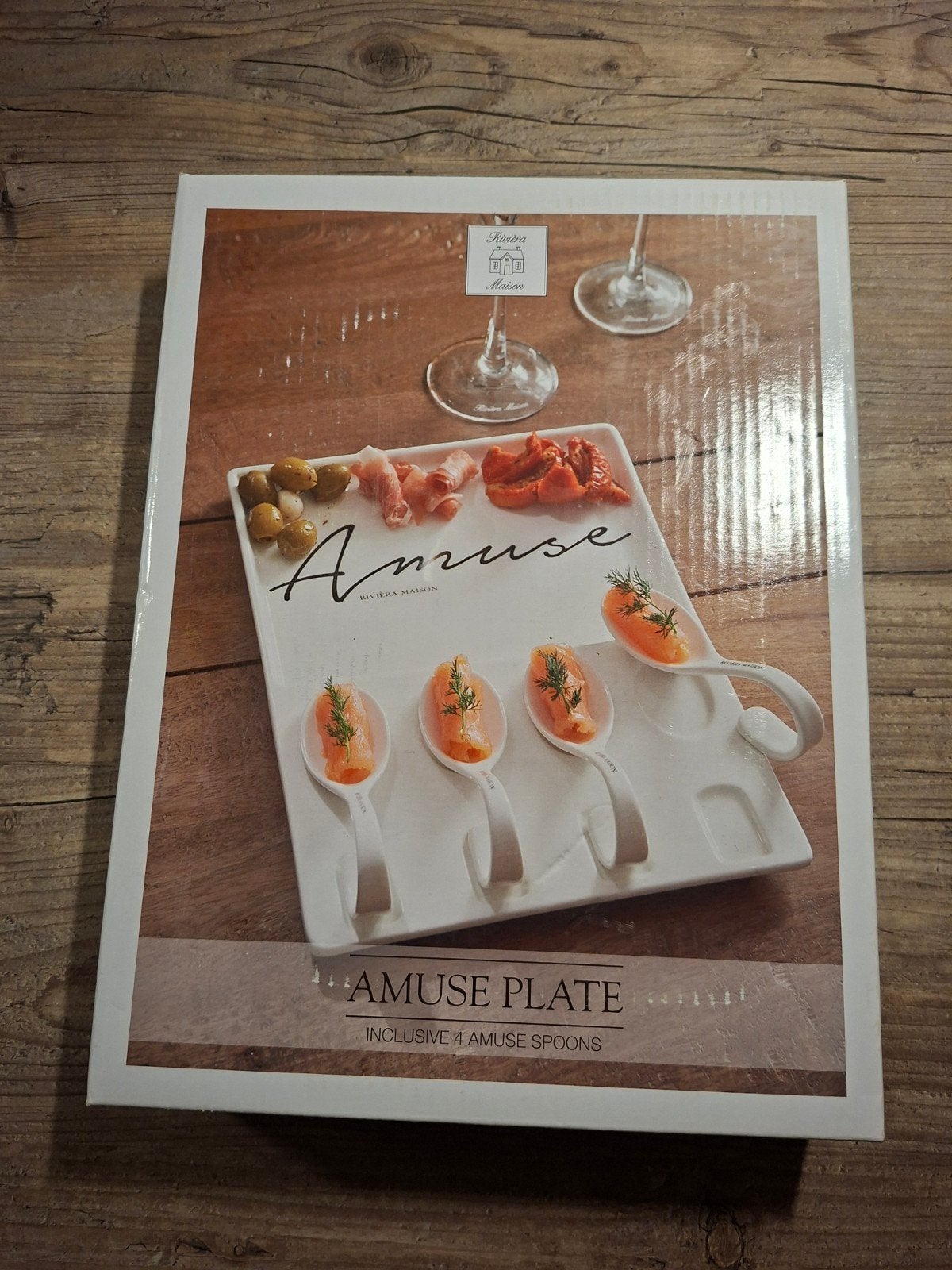Riviera Maison Amuse Plate, Ophalen of Verzenden, Nieuw, Overige typen, Overige materialen