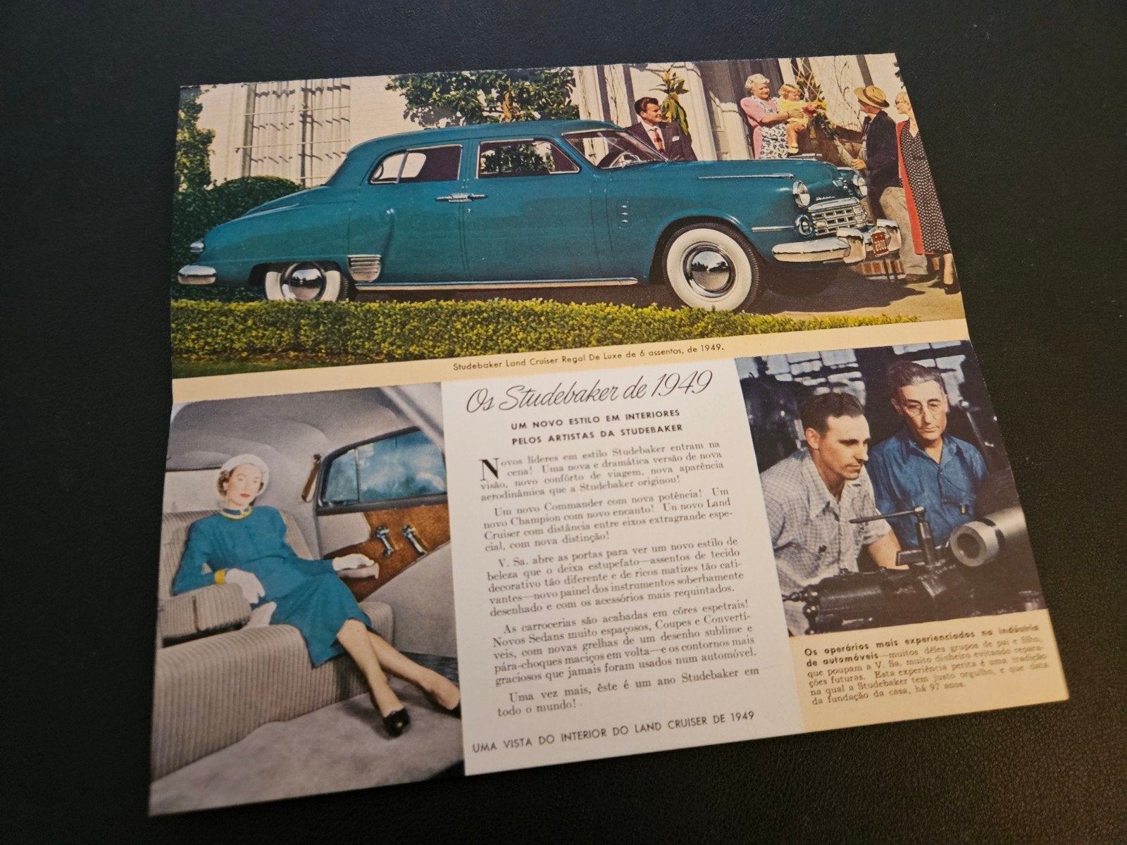 Brochure Studebaker 1949, Ophalen of Verzenden, Zo goed als nieuw, Overige merken
