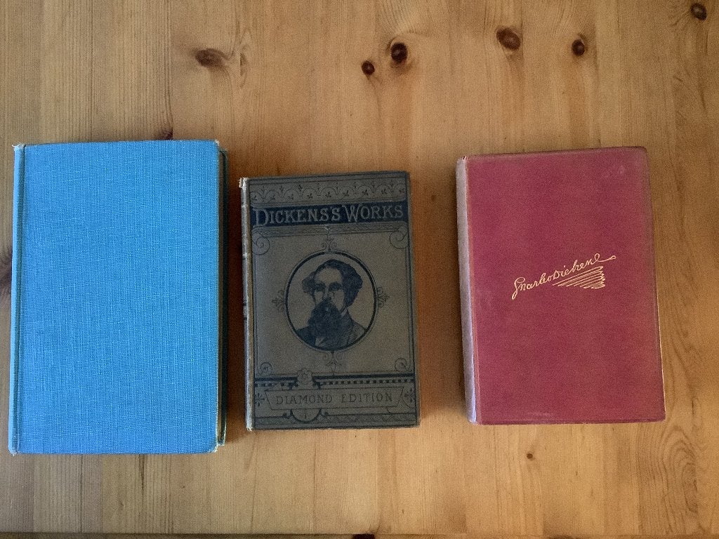 Charles Dickens, 3 boeken, 1880, 1920, 1948, Ophalen of Verzenden, Gelezen, Europa overig
