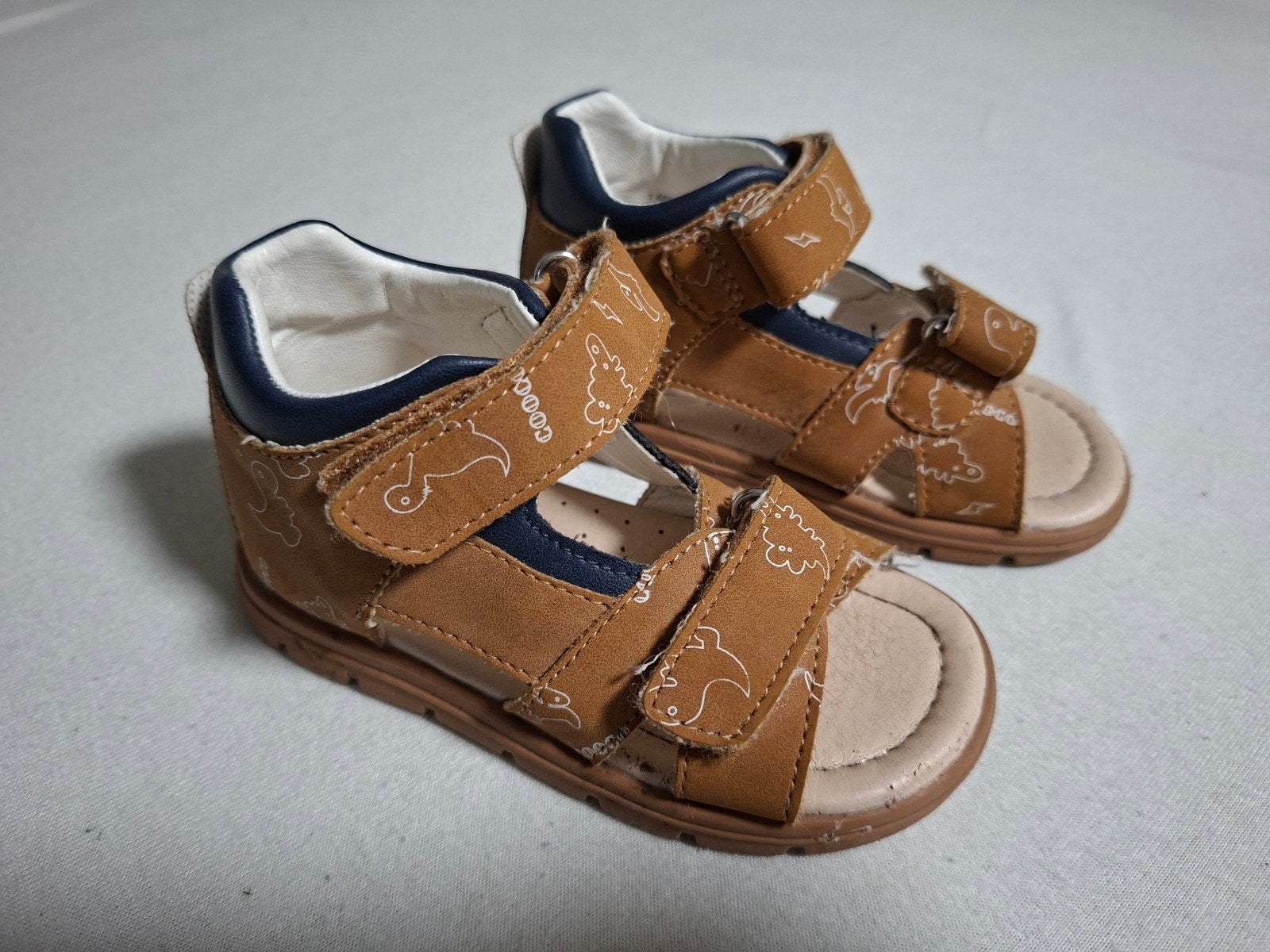 Vty kindersandalen maat 22 met klittenbandsluiting, Gebruikt, Jongen of Meisje, Schoenen, Vty