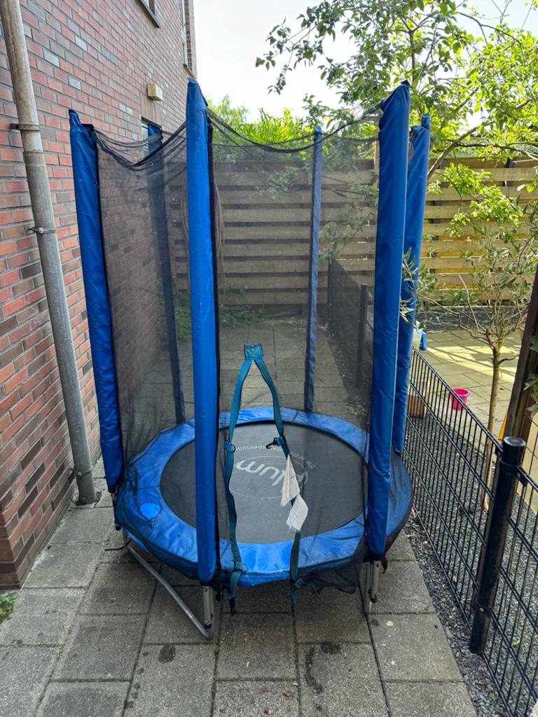 Gebruikte Plum Trampoline met Net - Rits defect, Ophalen, Gebruikt