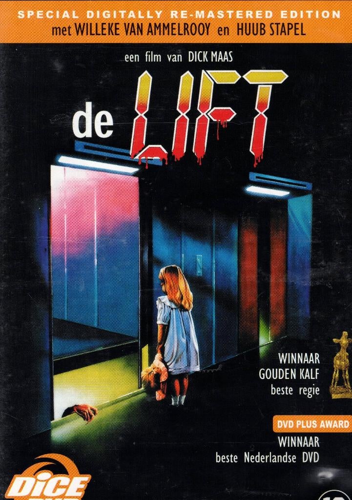 De Lift - Dick Maas, Cd's en Dvd's, Horror, Vanaf 16 jaar, Ophalen of Verzenden, Zo goed als nieuw