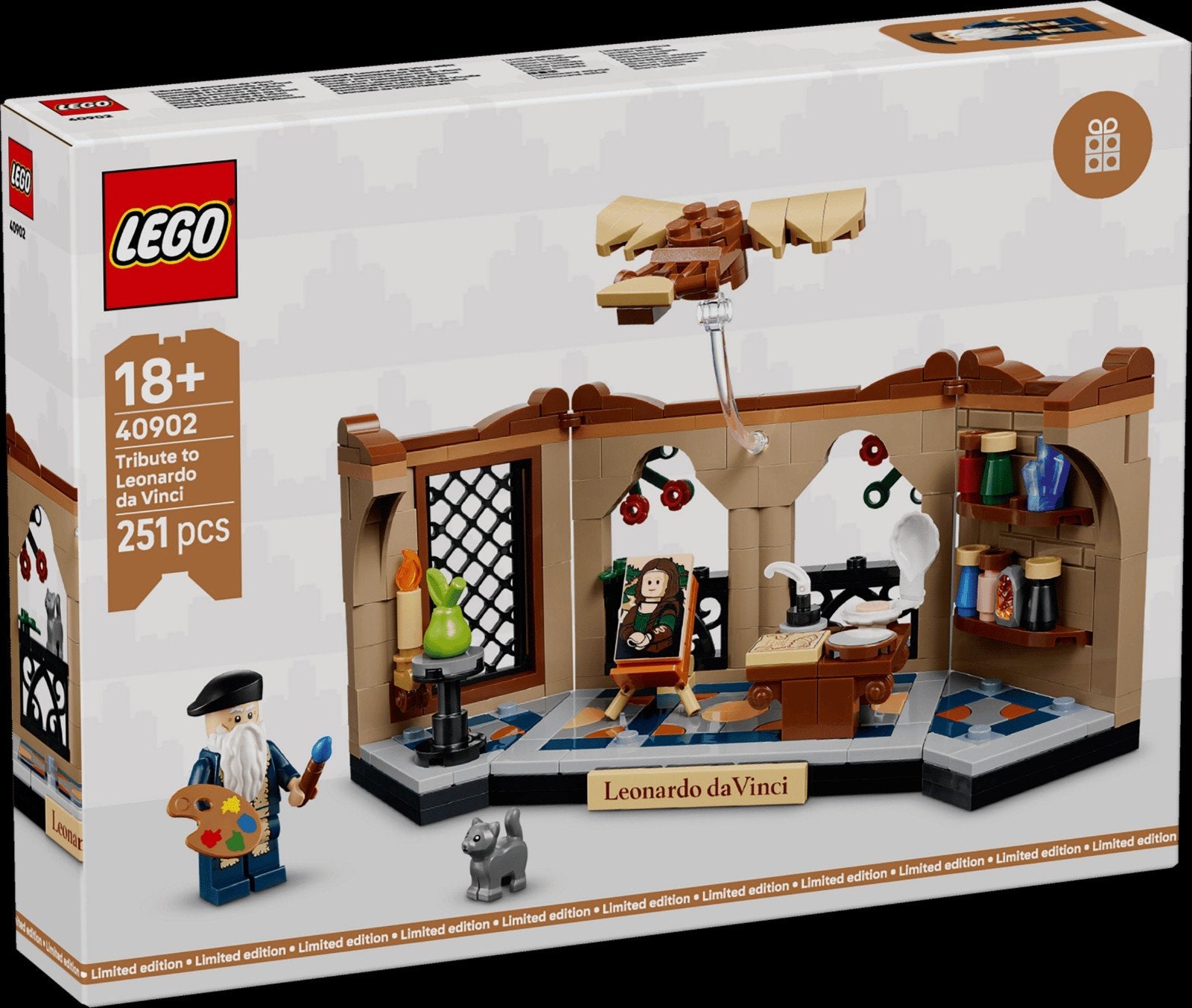 RUILEN; Op zoek naar 40902 Da Vinci, voor andere GWP, Ophalen, Nieuw, Complete set, Lego