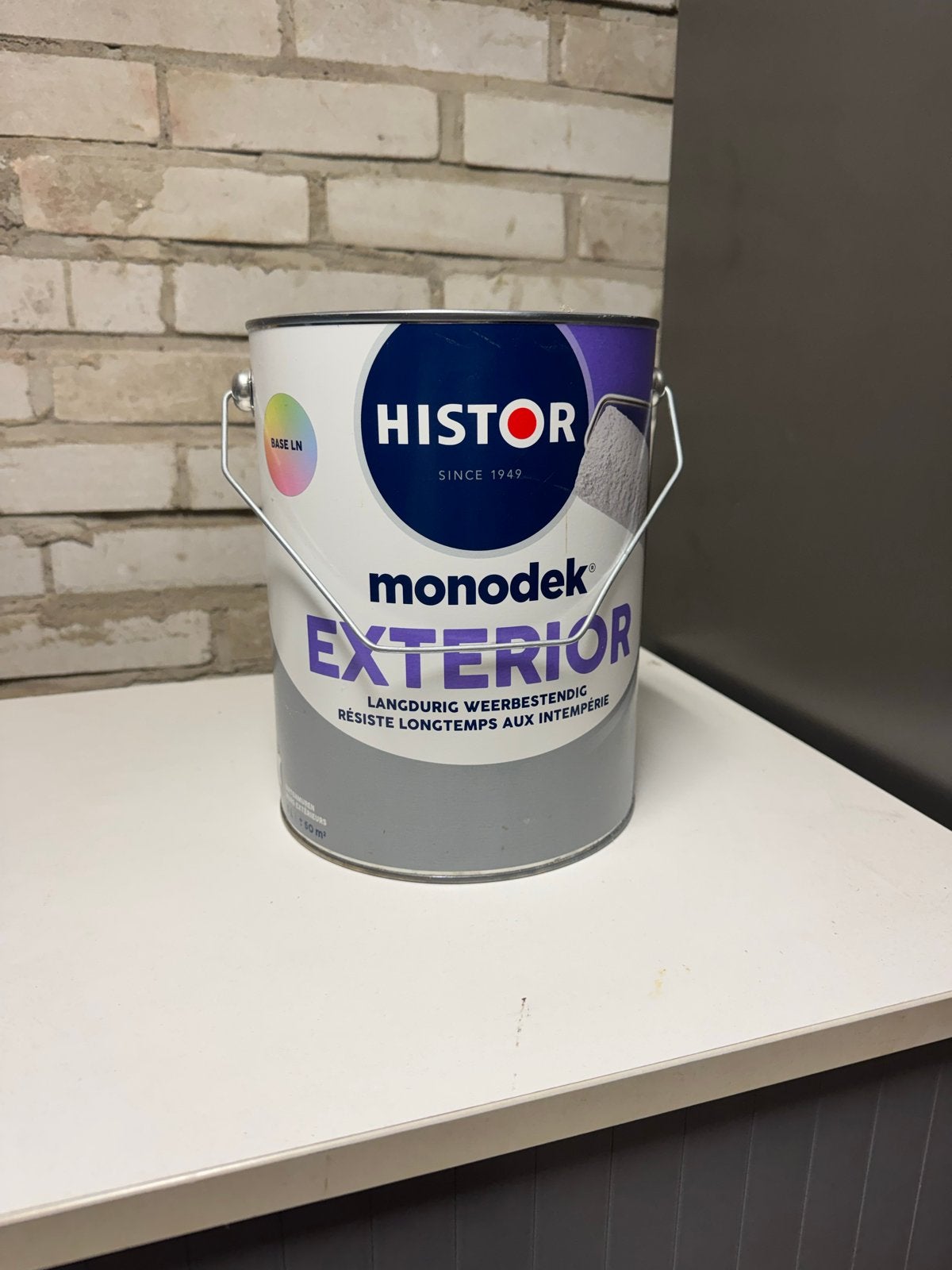 Histor monodek RAL 1015 - 5 liter, Doe-het-zelf en Verbouw, Schildersmaterialen, Nieuw, Overige typen, Ophalen