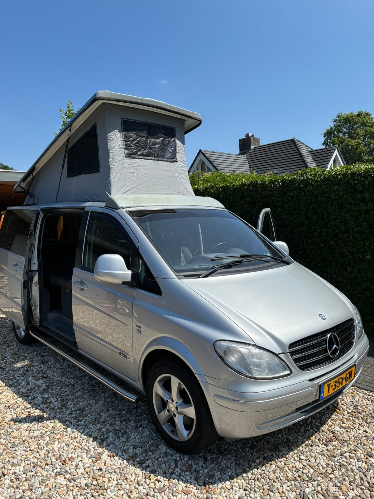 UNIEKE buscamper Mercedes Vito W639  111CDI, Caravans en Kamperen, Buscamper of Camperbus, Mercedes-Benz, Particulier, Mercedes