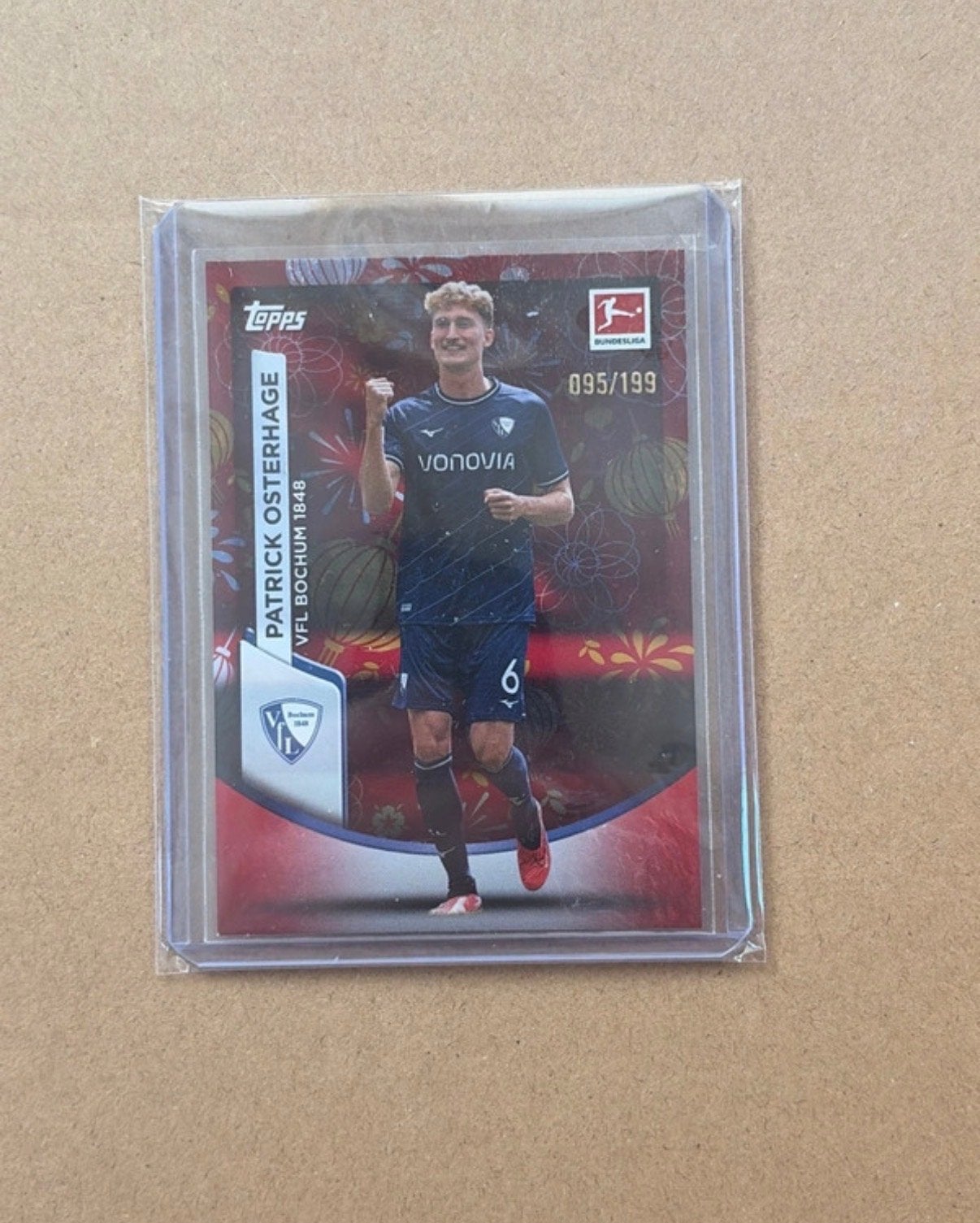 Patrick Osterhage /199, Verzamelen, Ophalen of Verzenden, Zo goed als nieuw, Buitenlandse clubs, Spelerskaart