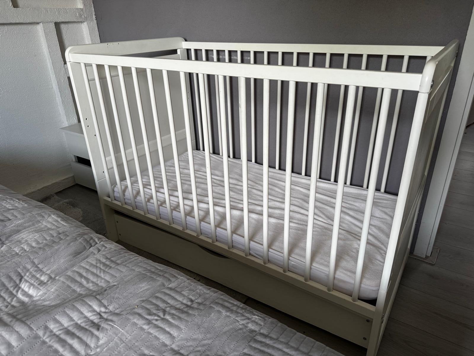 Babybedje met 3 hoogtestanden, Ophalen of Verzenden, Gebruikt, Ledikant