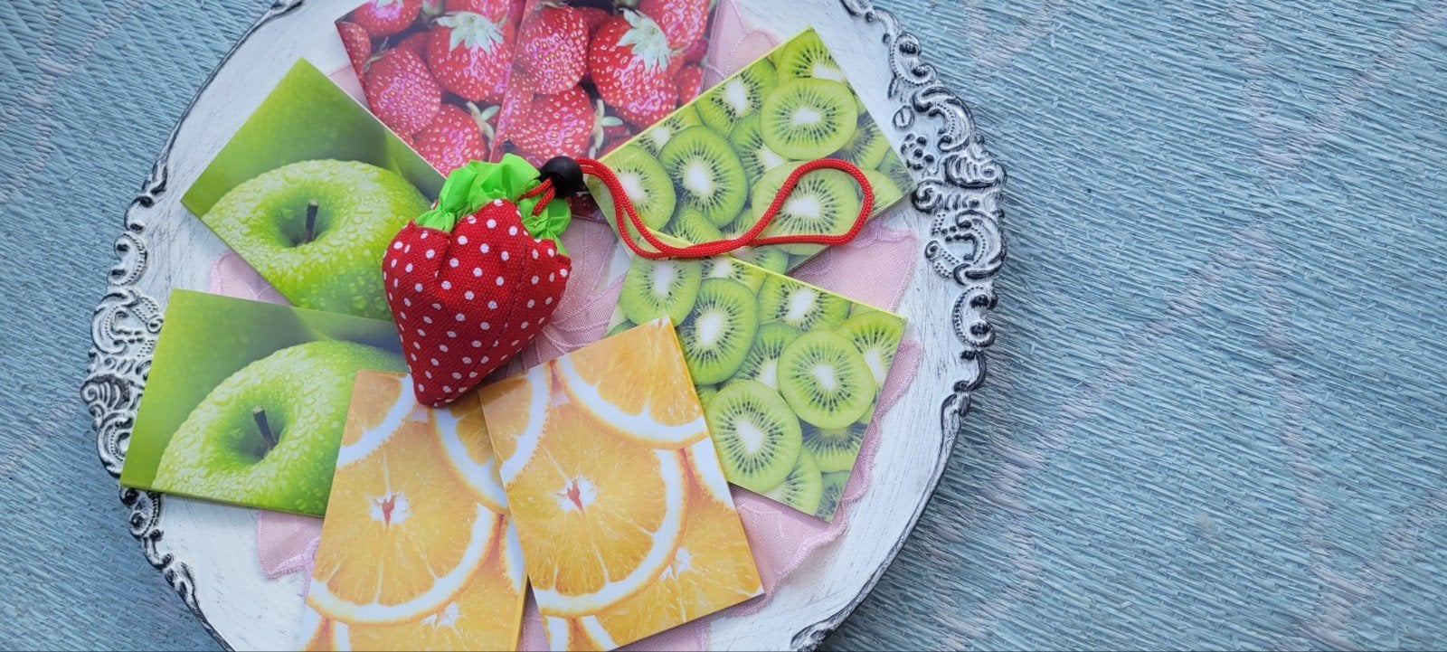 Leuke fruitige notitieboekjes 8x  /traktatie, Ophalen of Verzenden, Nieuw