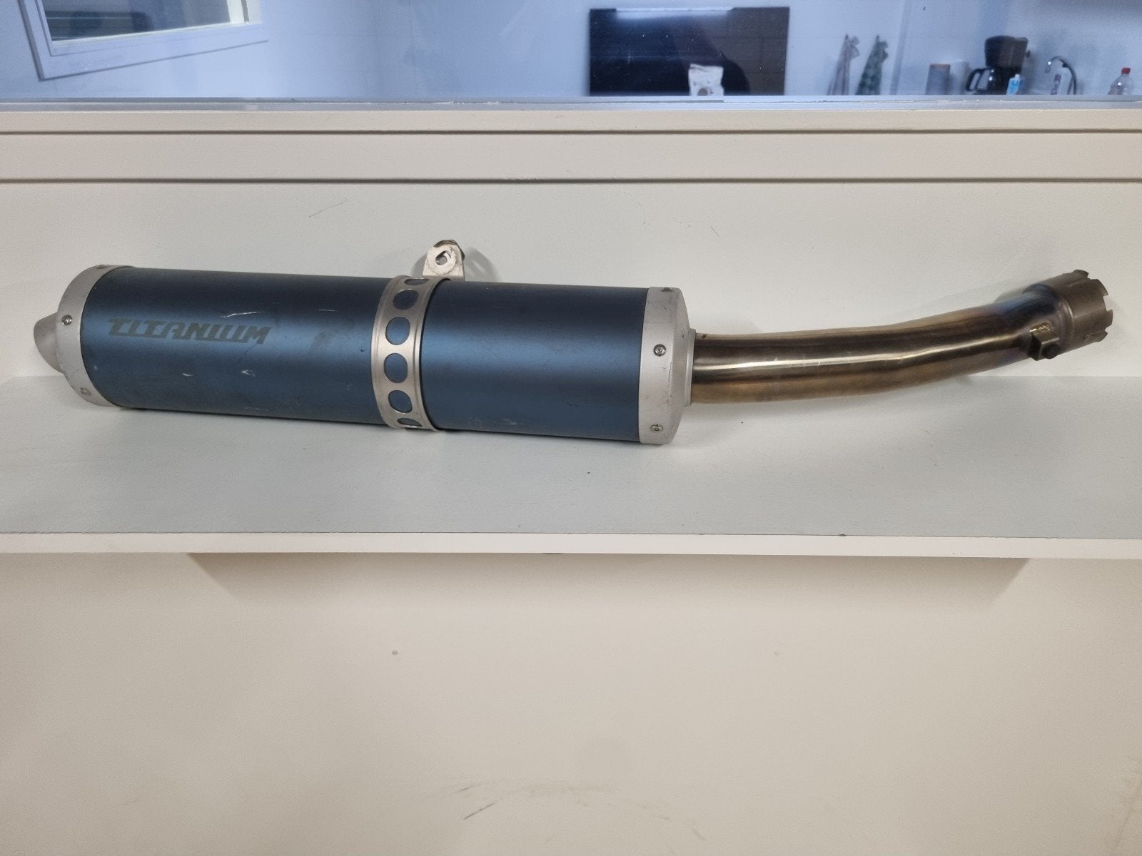 Titanium Uitlaat Demper Yamaha R1, Ophalen of Verzenden