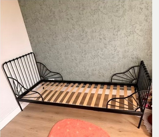 IKEA Minnen meegroeibed met lattenbodem, Ophalen, Gebruikt, 70 tot 85 cm, Lattenbodem
