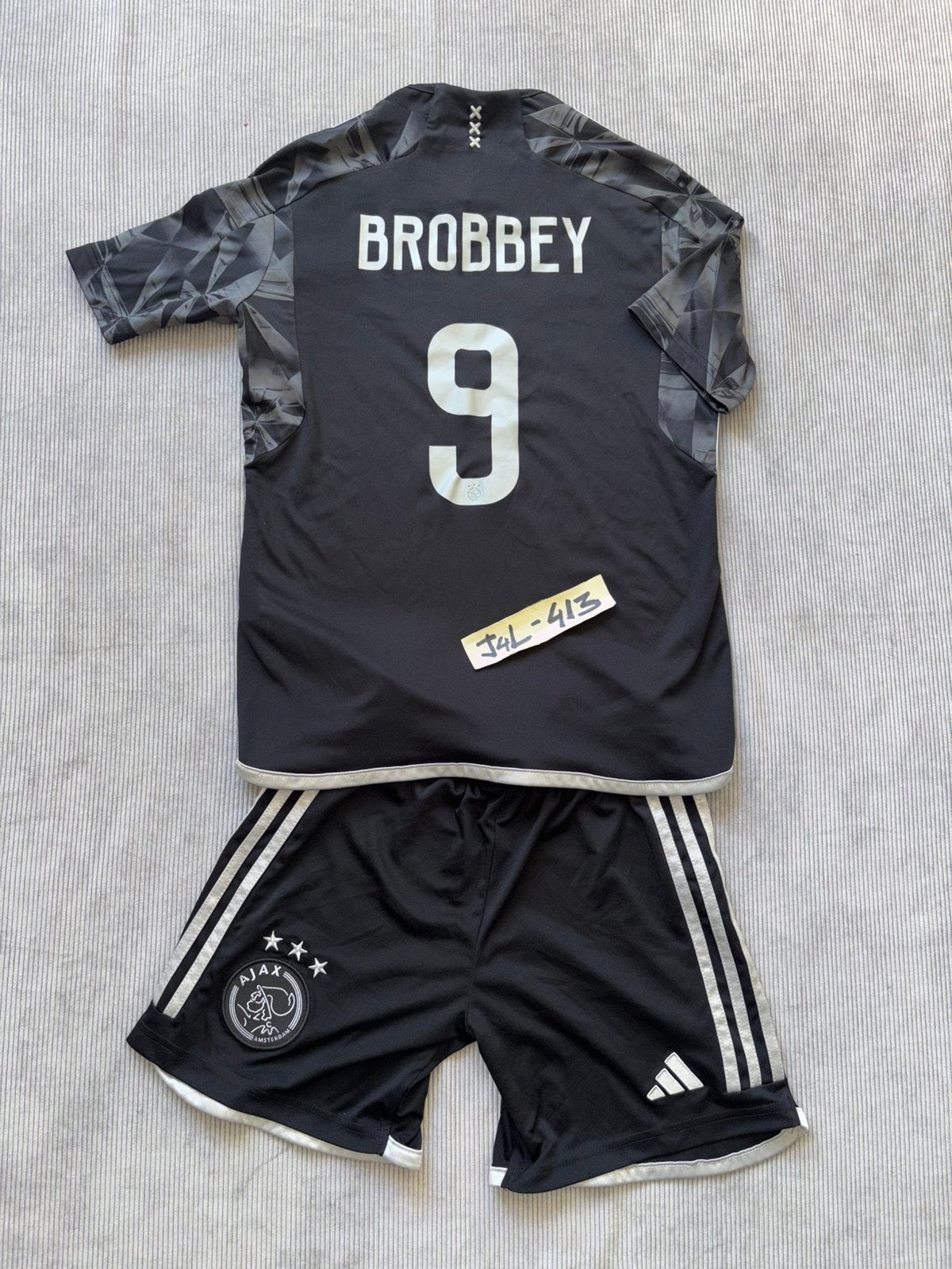 Origineel ajax tenue 23/24 Adidas Brobbey, afca fside tdk 34, Maat XS of kleiner, Verzenden, Shirt