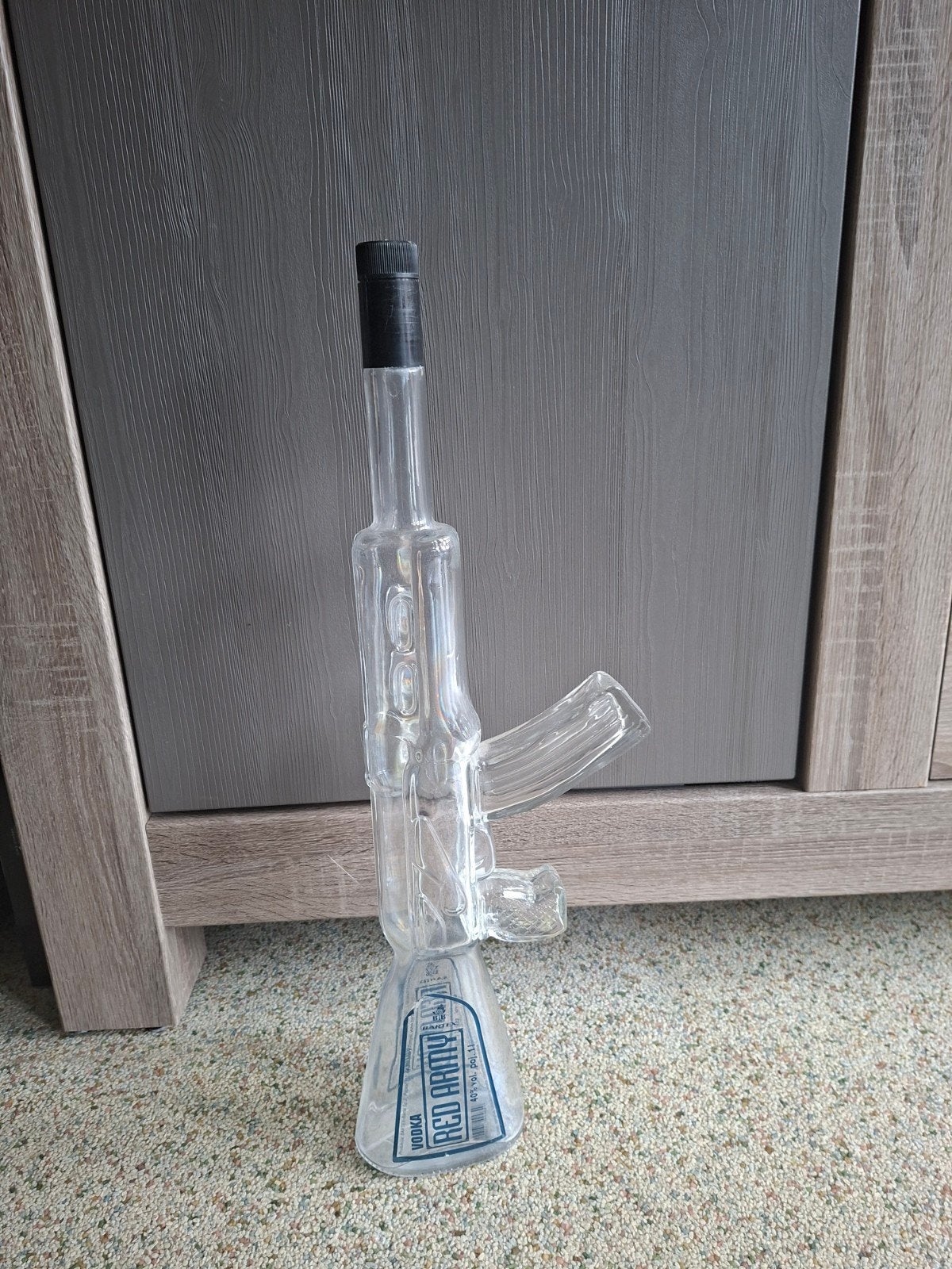 AK 47 vodka fles, Ophalen, Gebruikt, Meerkleurig, Overige stijlen