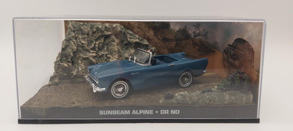 #17 Sunbeam Alpine James bond auto met boekje, Verzenden, Nieuw, Auto, Universal Hobbies