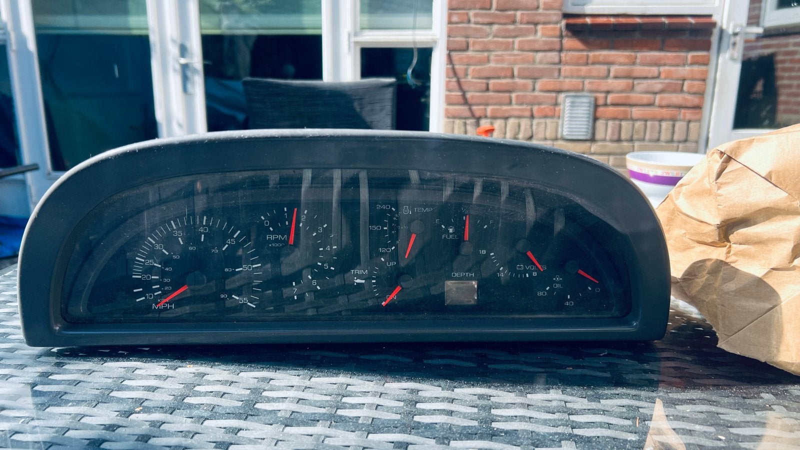VDO OMC Instrumentenpaneel voor Four Winns, Cobra e.a., Ophalen of Verzenden, Nieuw, Motor en Techniek