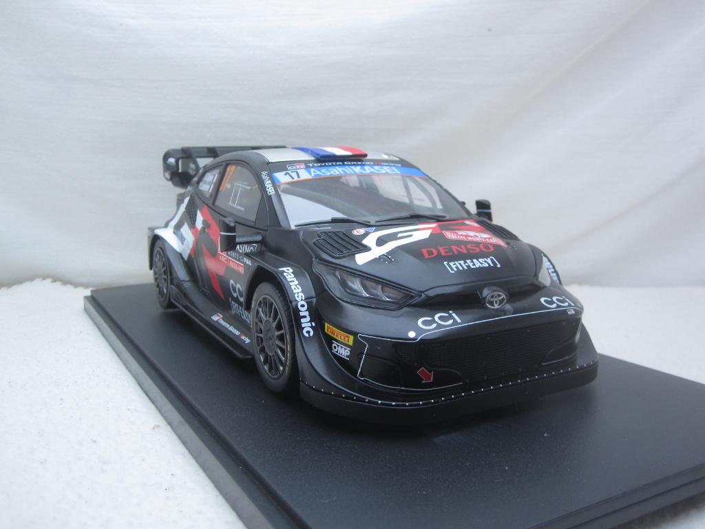 Toyota GR Yaris Rally1 Hybrid #17 Monte Carlo 2024 1:18 IXO, Ophalen of Verzenden, Nieuw, Auto, Overige merken