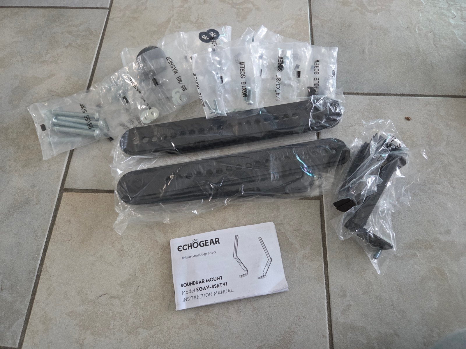 € 15,->> Echogear Soundbar beugel, Ophalen of Verzenden