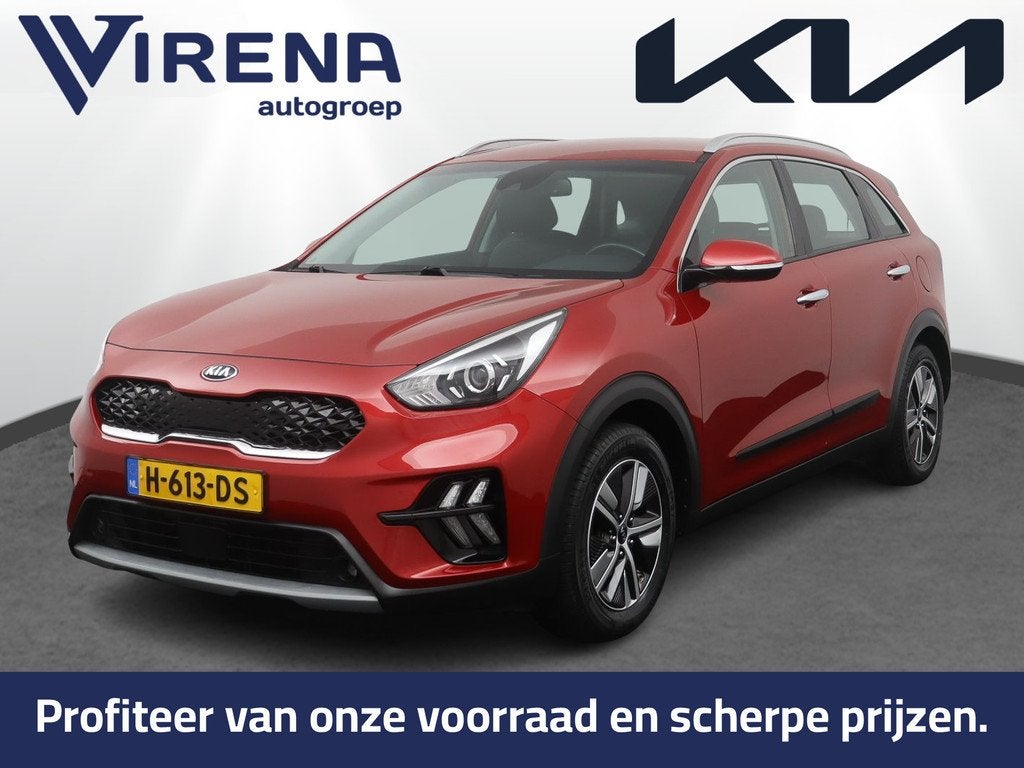 Kia Niro 1.6 GDi Hybrid DynamicLine - Cruise Control - Clima, Auto's, Kia, Gebruikt, Met garantie (alle), Leder en Stof, Origineel Nederlands