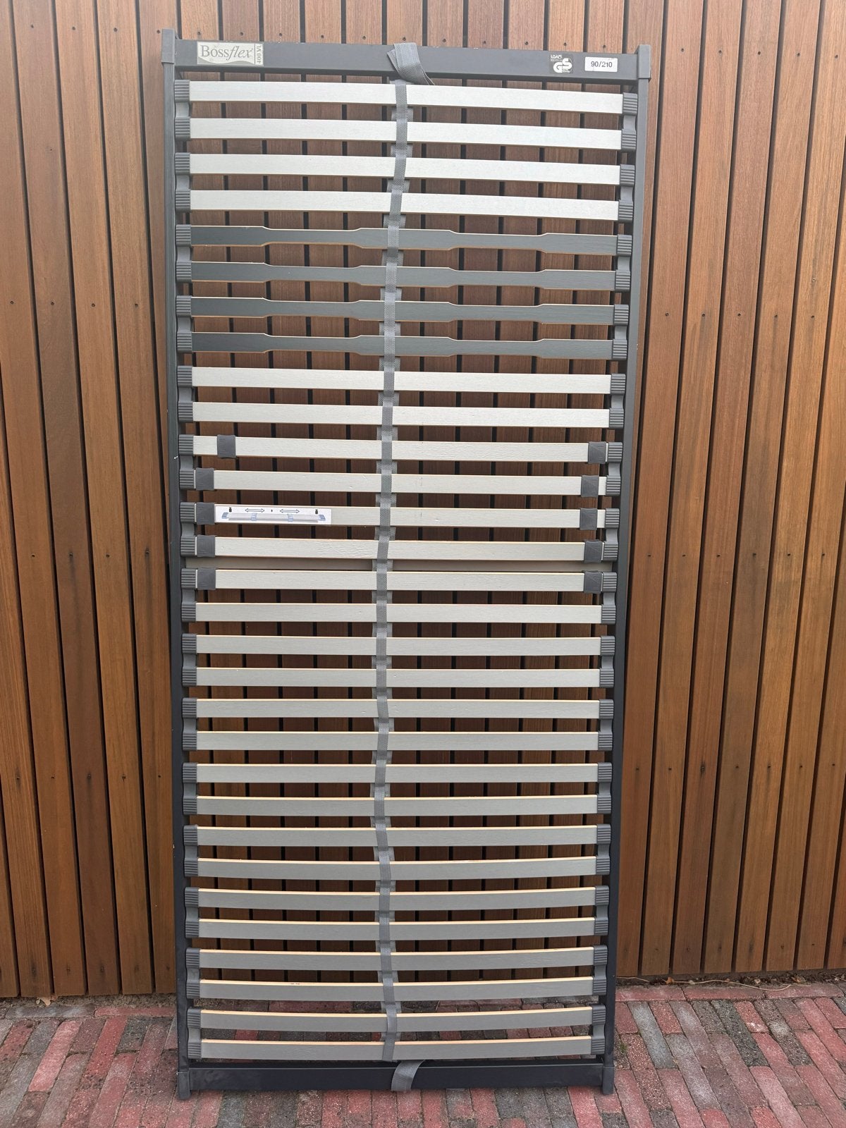 Bossflex lattenbodem 90x210 cm, Huis en Inrichting, Slaapkamer | Matrassen en Bedbodems, Ophalen, Gebruikt, 90 cm, Eenpersoons