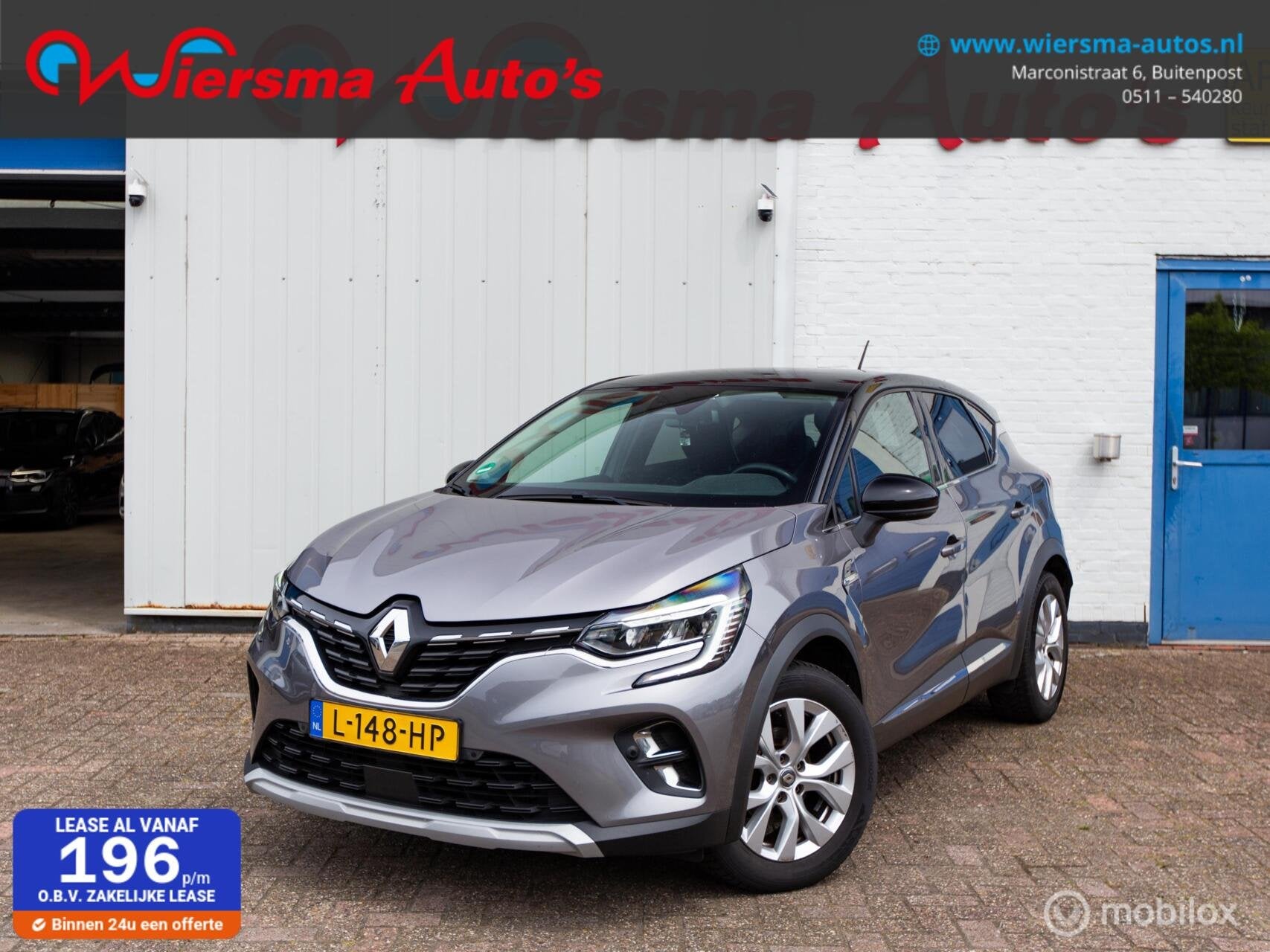 Renault Captur 1.0 TCe 90 Intens|Orig NL|Afleverklaar|Handge, Auto's, Voorwielaandrijving, Euro 6, Origineel Nederlands, 3 cilinders
