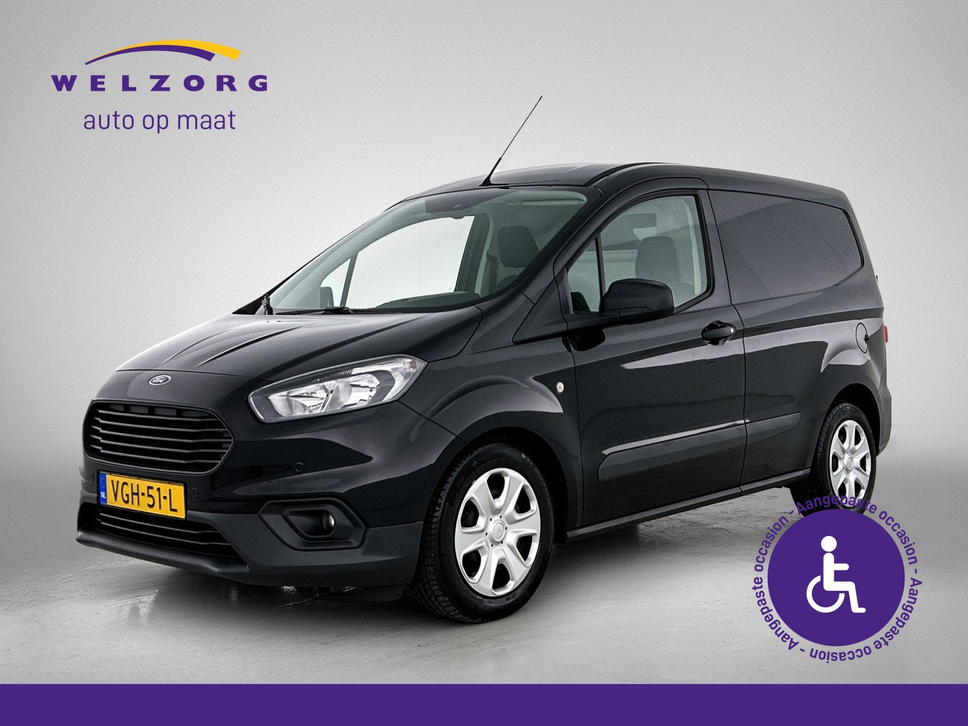Ford Transit Courier 1.5 TDCI Trend Duratorq S&S Direct leve, 12 maanden, Stof, Euro 6, 4 cilinders