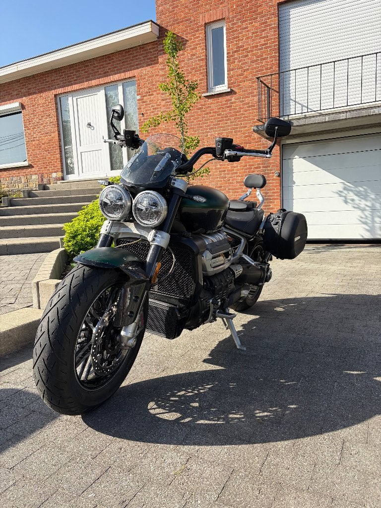 Triumph rocket 3 gt, 2500 cc, Handvatverwarming, Gebruikt, 3 cilinders