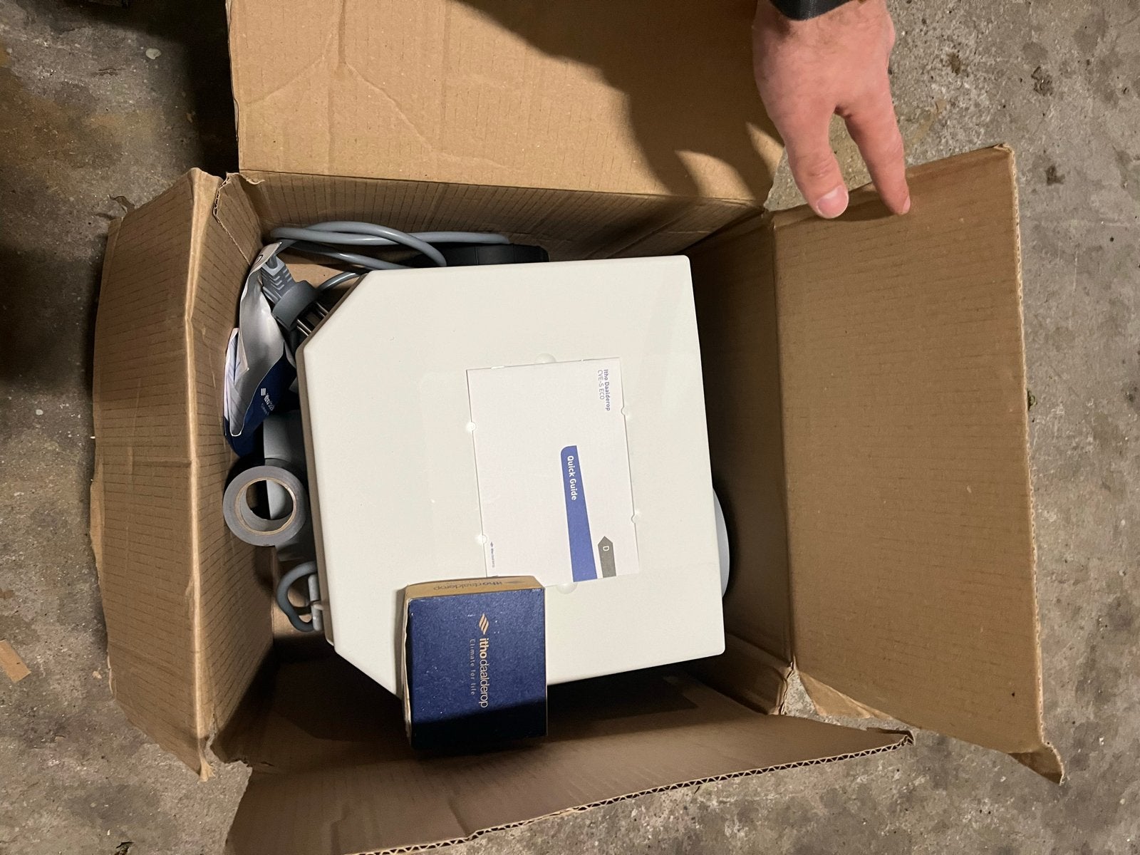 Itho Daalderop ventilatie box, Ophalen of Verzenden, Gebruikt, Afzuiger