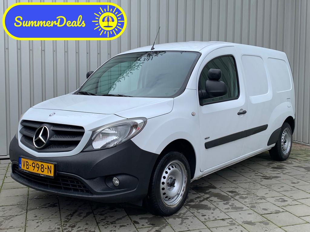 Mercedes-Benz Citan 109 CDI BlueEFFICIENCY Extra Lang|Airco|, Euro 5, Stof, Gebruikt, Zwart