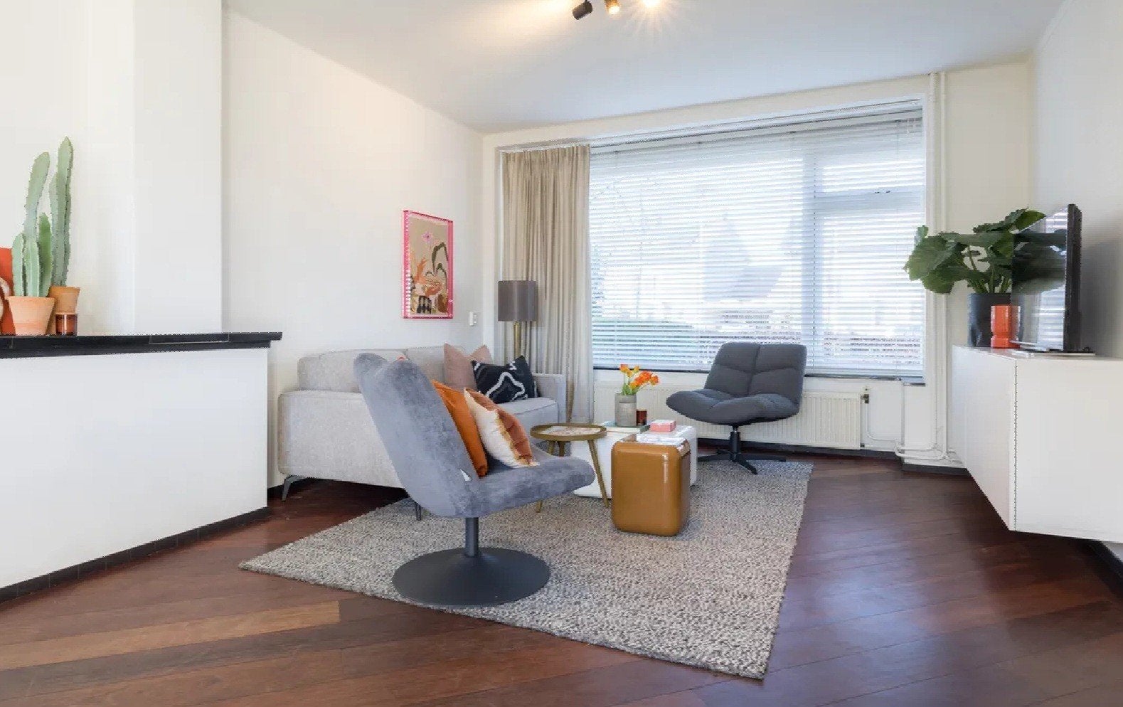 Ikea Besta tv meubel - Wit, Ophalen, Gebruikt, 150 tot 200 cm, Minder dan 100 cm