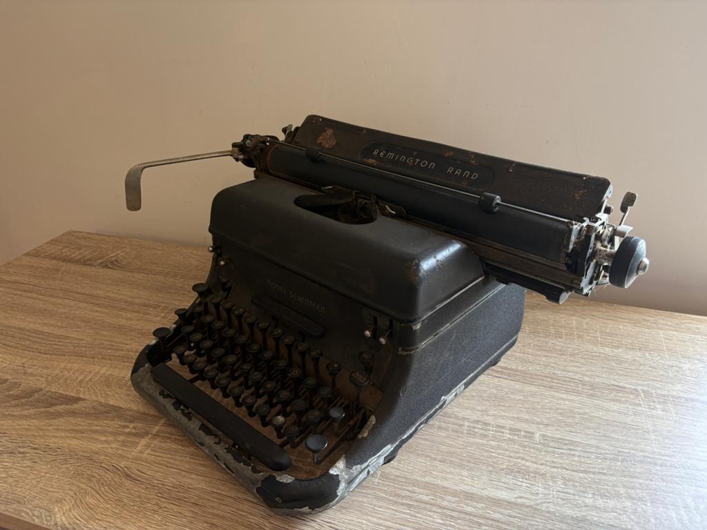 Antieke Typemachine Remington Rand, Diversen, Ophalen, Gebruikt