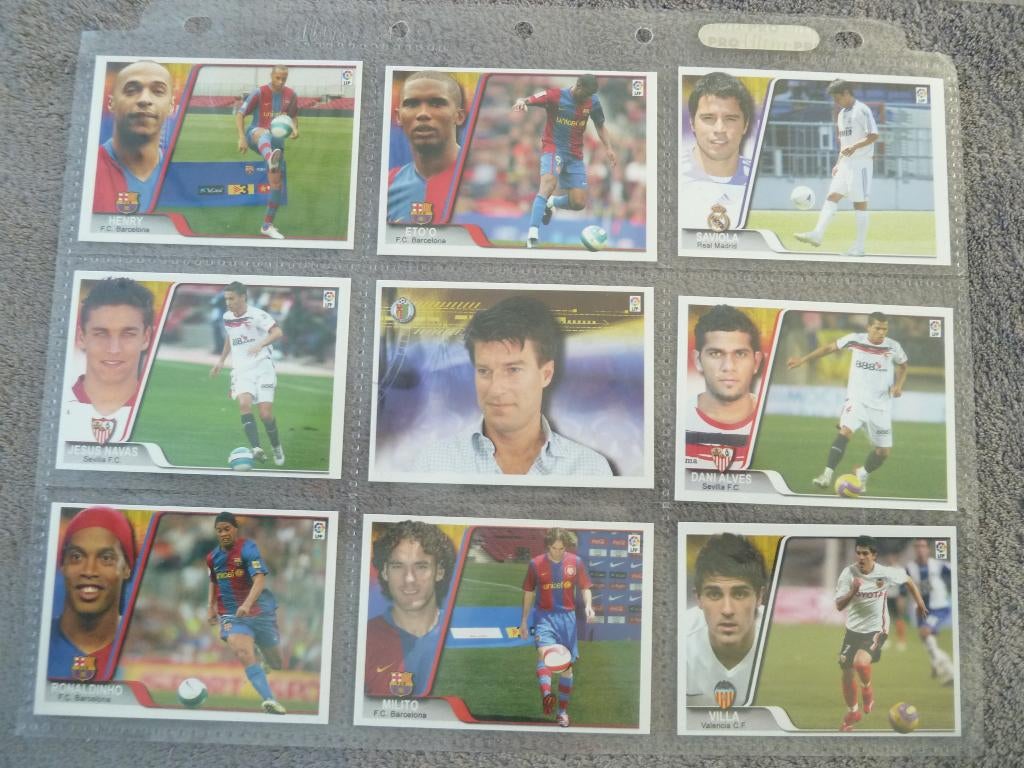 Spaanse cards  Bieden vanaf 0,40 per stuk, Verzamelen, Sportartikelen en Voetbal, Zo goed als nieuw, Poster, Plaatje of Sticker